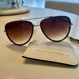 Quay All in Aviator Sunglasses
